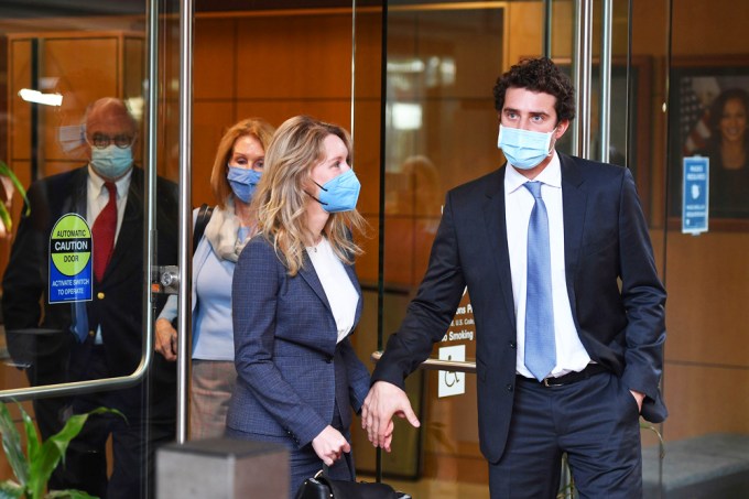 Elizabeth Holmes With Her Husband Billy Evans At Her Trial