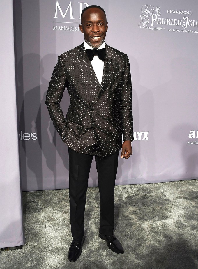 Michael K. Williams At New York Fashion Week 2018