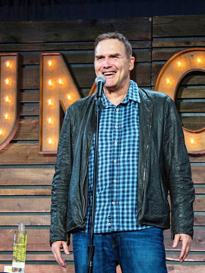 Norm Macdonald at a comedy show