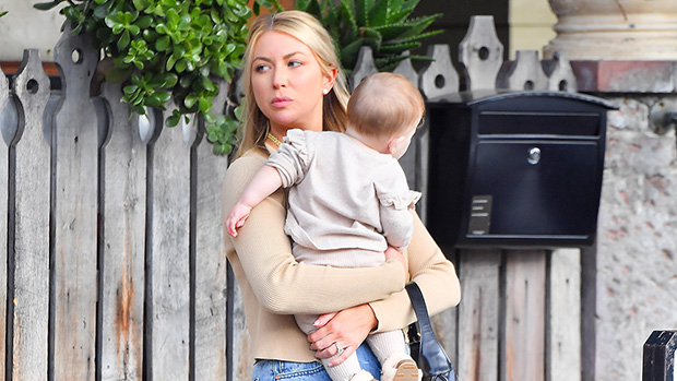 Stassi Schroeder out with Baby Hartford