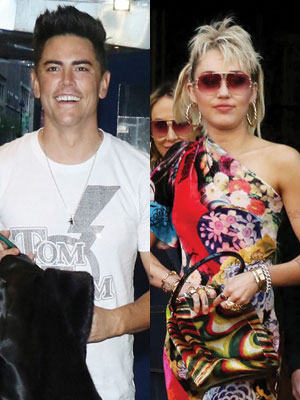 Tom Sandoval, Miley Cyrus