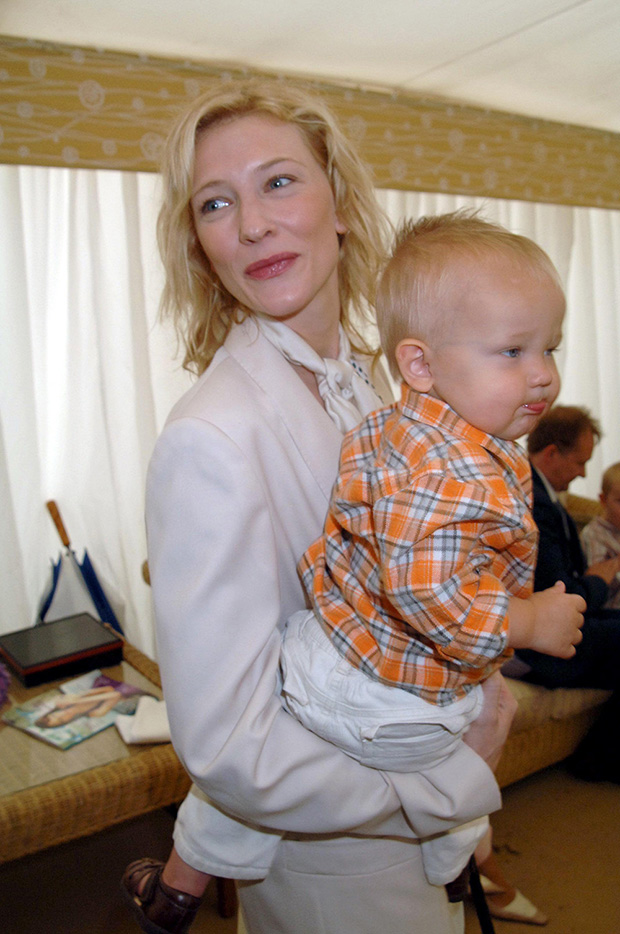 Cate Blanchett & Son Roman