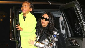 kim kardashian and son saint