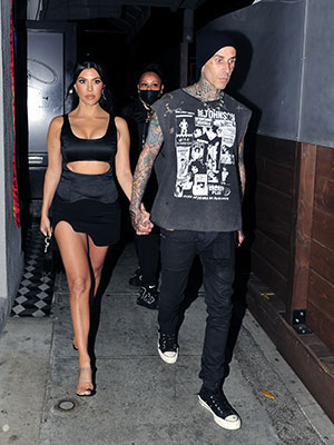 Kourtney Kardashian & Travis Barker