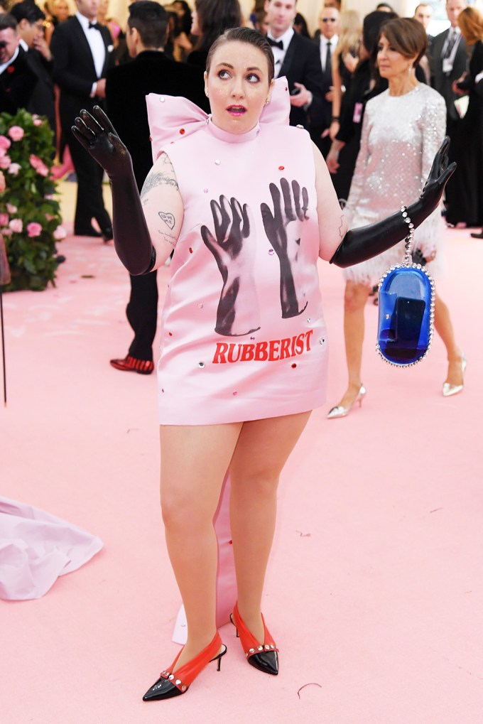 Lena Dunham At The 2019 Met Gala