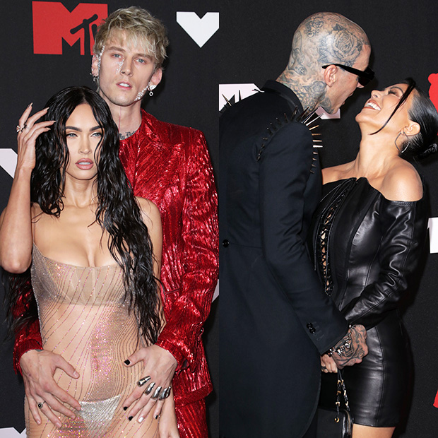 megan fox machine gun kelly kourtney kardashian travis barker