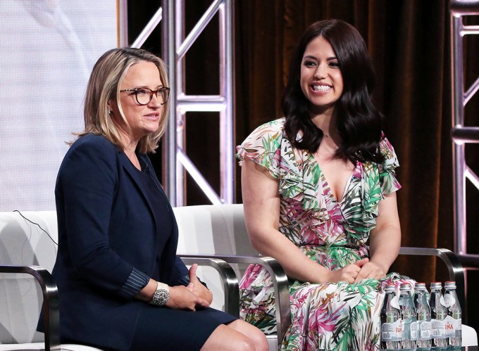 Molly Yeh spoke alongside Food Network president Courtney White