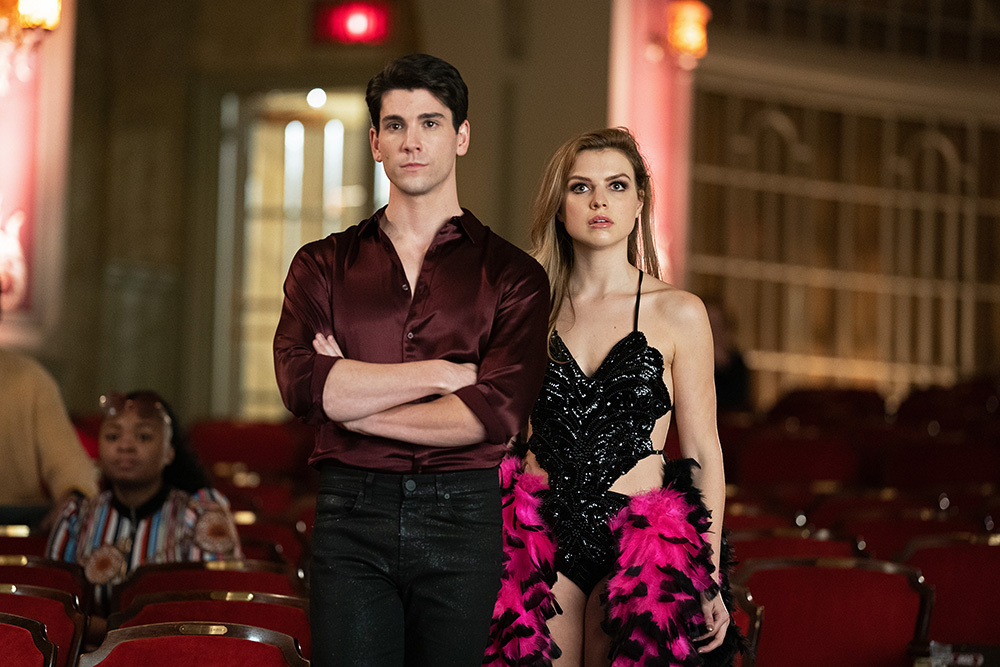 THE BIG LEAP: L-R: Guest star Adam Kaplan and Anna Grace Barlow in the ìI Want You Backî series premiere episode of THE BIG LEAP airing Monday, Sept. 20 (9:00-10:00PM ET/PT) on FOX. © 2021 FOX Media LLC. CR: Sandy Morris/FOX.