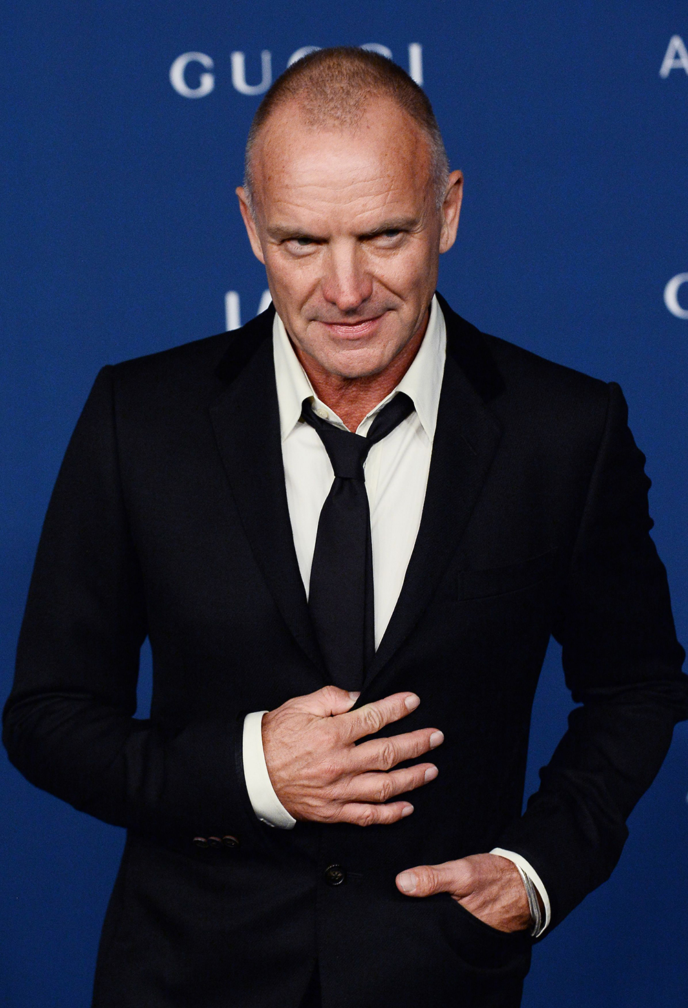 Musician Sting arrives at the LACMA Art + Film gala in Los Angeles on November 2, 2013.
Lacma Art + Film Gala, Los Angeles, California, United States - 03 Nov 2013