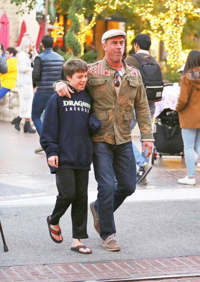 Christopher Meloni & His Son Dante Meloni