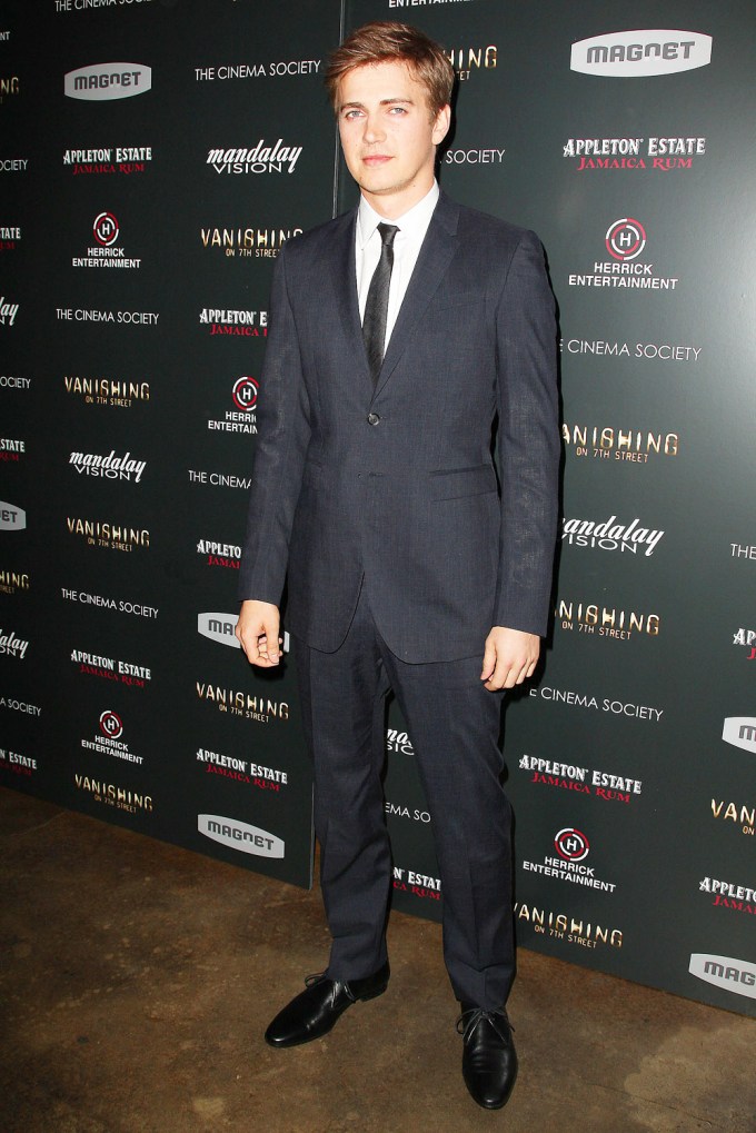 Hayden Christensen at the Vanishing on 7th Street Film Screening