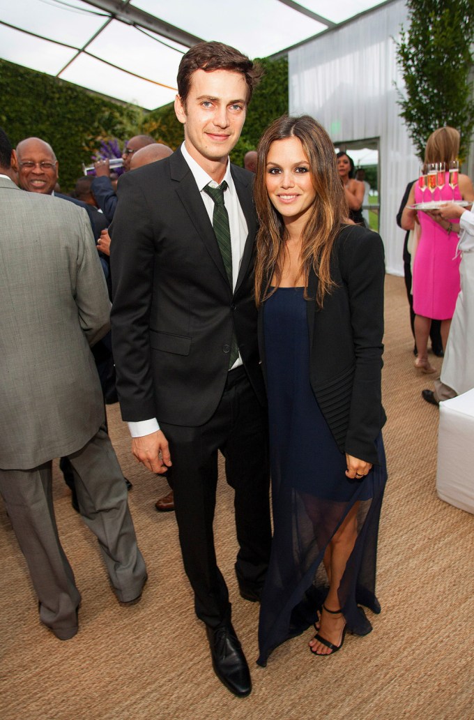 Hayden Christensen at George Lucas and Mellody Hobson’s Wedding Reception