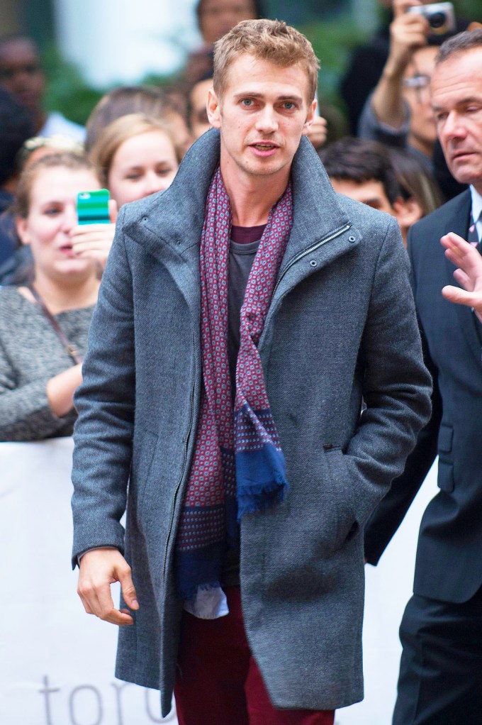 Hayden Christensen at the 2014 Toronto International Film Festival premiere of “American Heist”