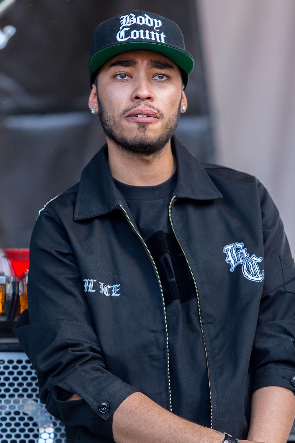 Tracy "Lil Ice" Marrow Jr. of Body Count performs at the Rockstar Energy Drink Mayhem Festival at San Manuel Amphitheater on in San Bernardino, California
2014 Rockstar Energy Drink Mayhem Festival, San Bernardino, USA