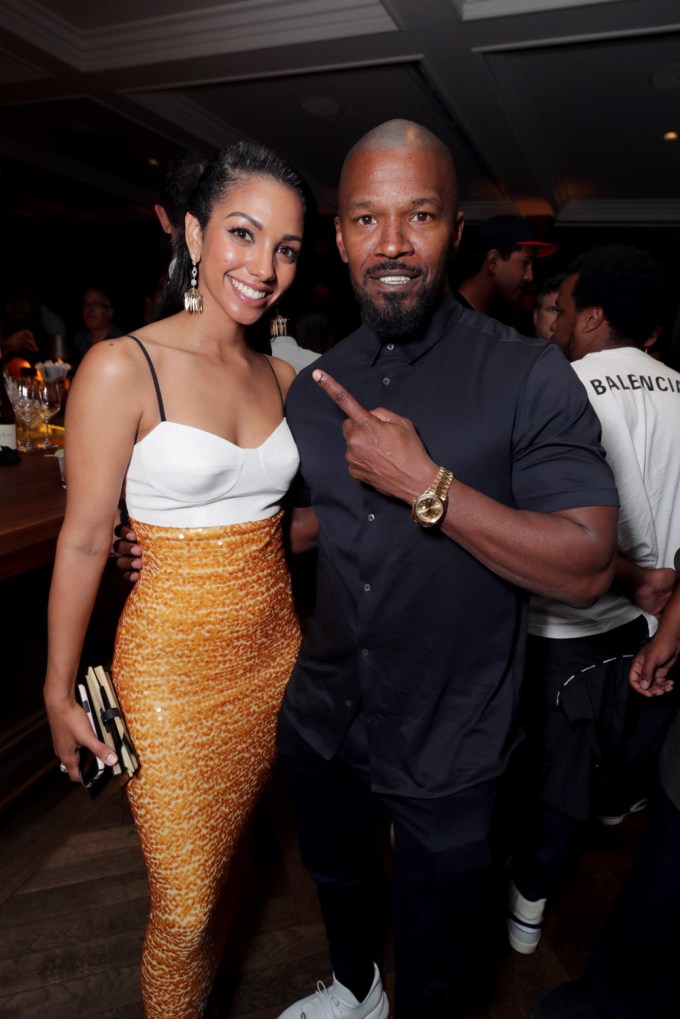 Jamie Foxx With Daughter Corinne