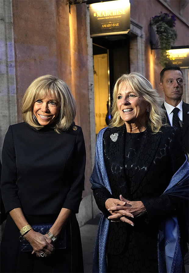 jill biden and brigitte macron