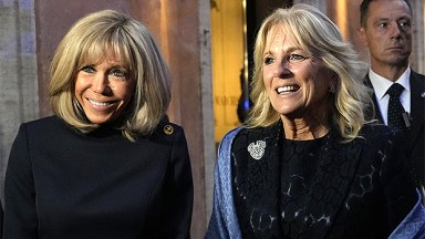 jill biden and brigitte macron