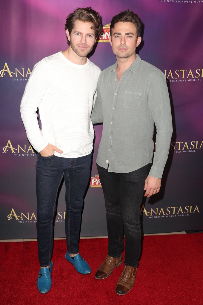 Jonathan Bennett at ‘Anastasia’ musical