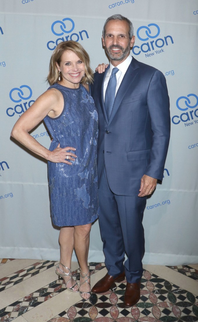 Katie Couric & John Molner at a gala