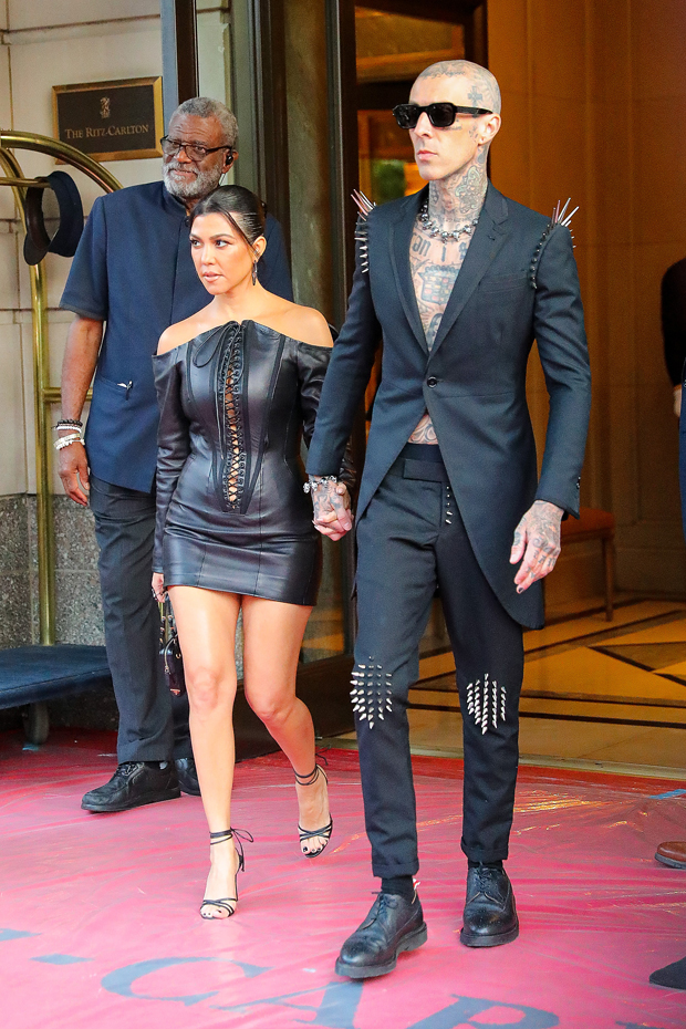 Kourtney Kardashian & Travis Barker 