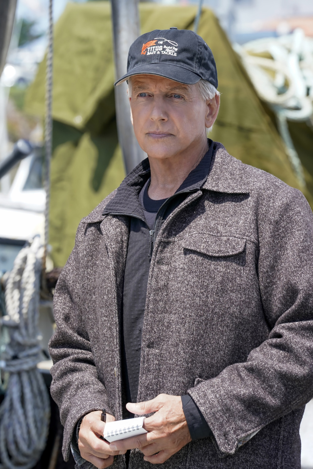 “Great Wide Open” – Gibbs and McGee head to Alaska while the team works at home to uncover the conspiracy behind the serial killer, on the CBS Original series NCIS, Monday, Oct. 11 (9:00-10:00 PM, ET/PT) on the CBS Television Network and available to stream live and on demand on Paramount+. Pictured:  Mark Harmon as NCIS Special Agent Leroy Jethro Gibbs.  Photo: Cliff Lipson/CBS ©2021 CBS Broadcasting, Inc. All Rights Reserved.