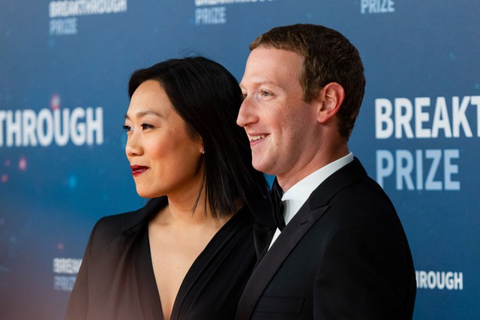 Mark Zuckerberg and Priscilla Chan