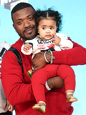 Ray J & daughter Melody
