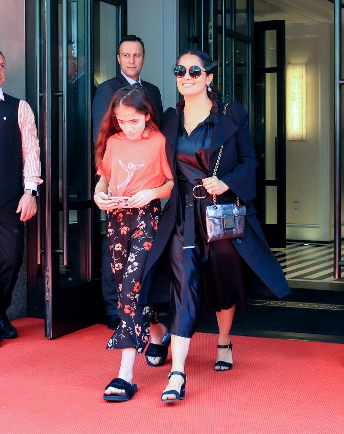 Salma Hayek & Valentina Pinault in 2018