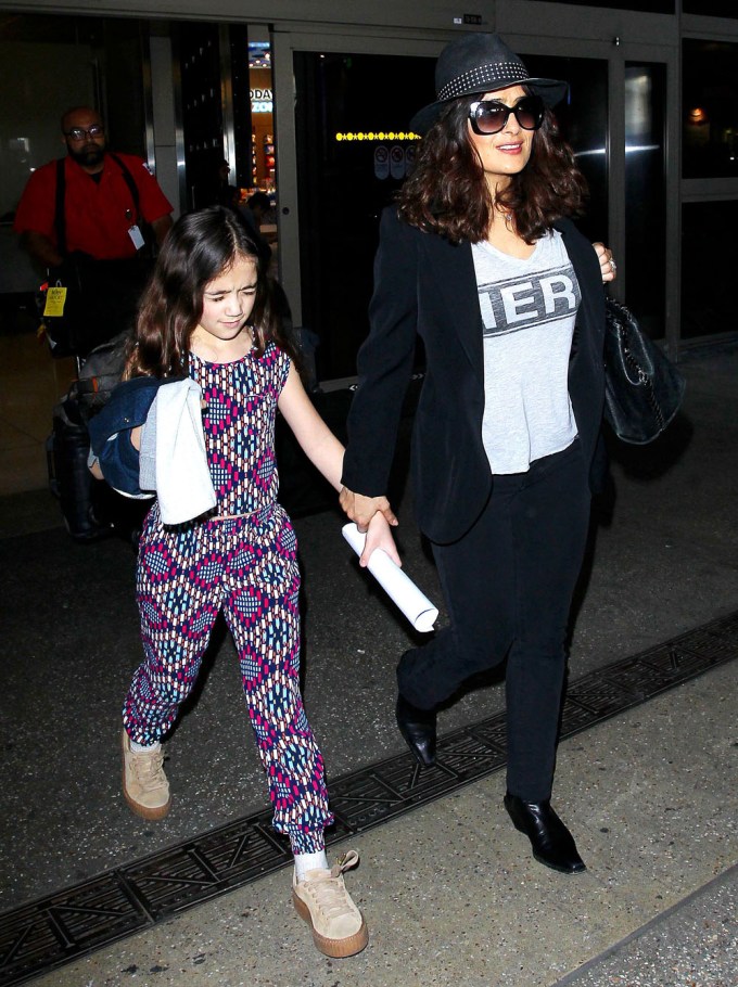 Salma Hayek & Valentina Pinault In 2016