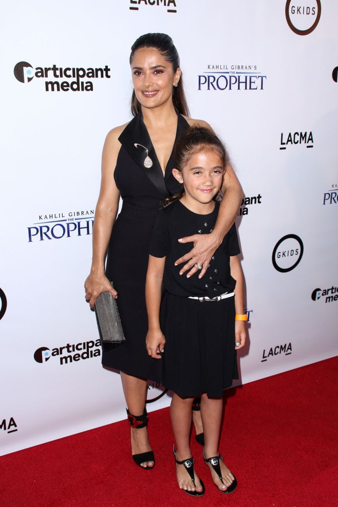 Salma Hayek & Valentina Pinault At ‘The Prophet’ Screening