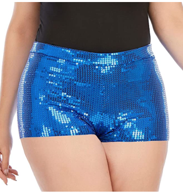 sequin shorts