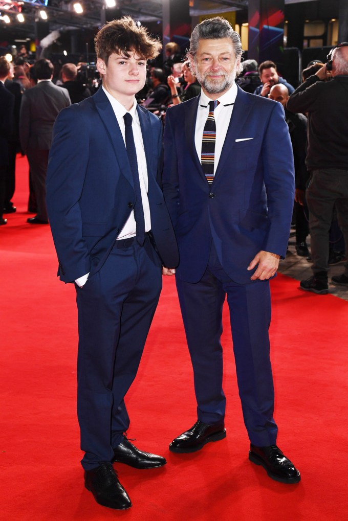 Andy Serkis & Louis Ashbourne Serkis