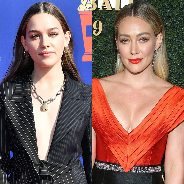 Victoria Pedretti; Hilary Duff