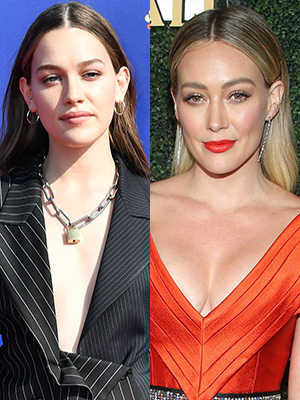 Victoria Pedretti; Hilary Duff