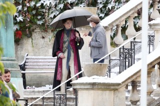 Timothee Chalamet
'Wonka' on set filming, Bath, UK - 14 Oct 2021