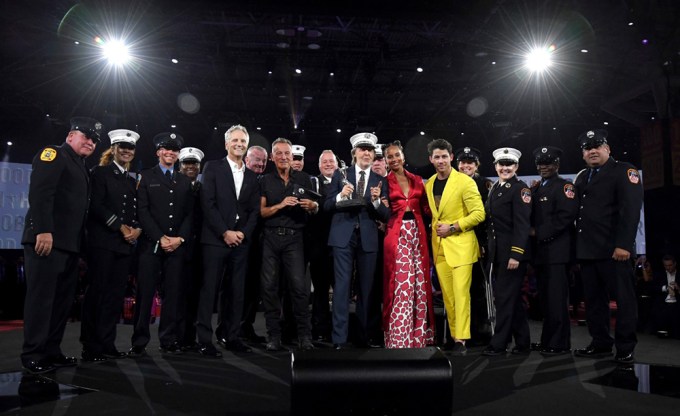 Alicia Keys and Nick Jonas