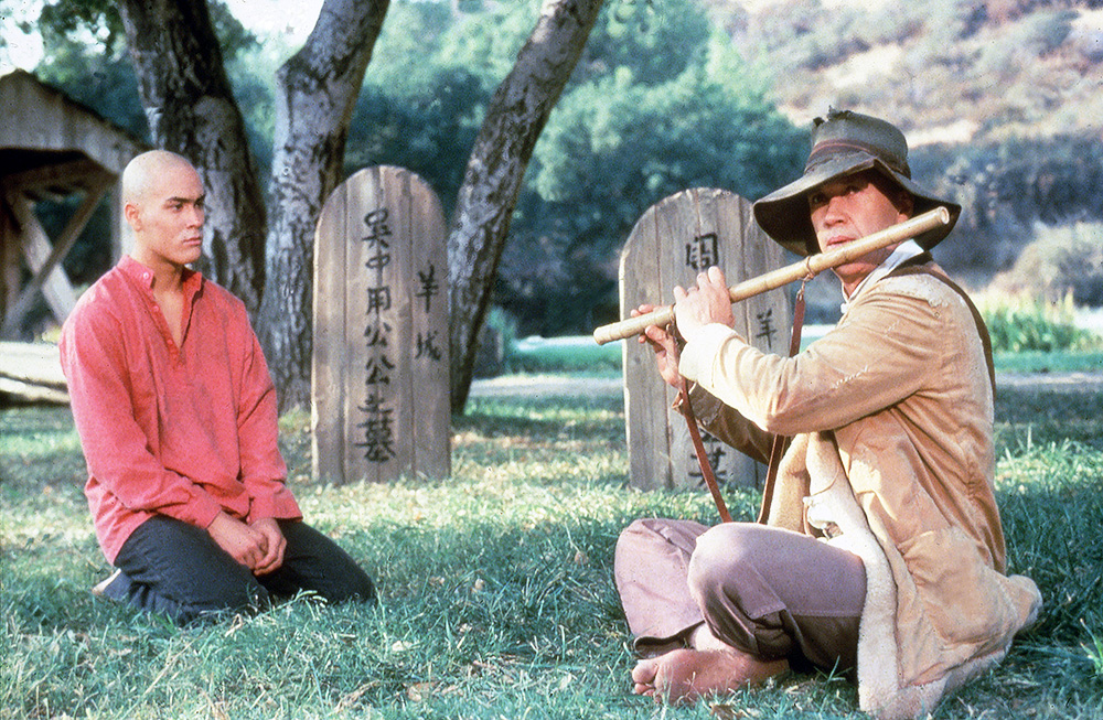 Editorial use only. No book cover usage.
Mandatory Credit: Photo by Moviestore/Shutterstock (3613823b)
Brandon Lee, David Carradine
Kung Fu The Movie  - 1986