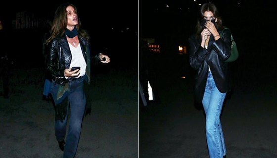 Cindy Crawford; Kaia Gerber