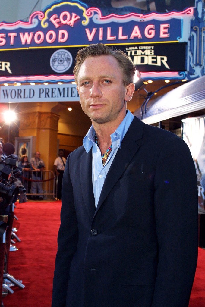 Daniel Craig At The Premiere Of ‘Lara Croft: Tomb Raider’