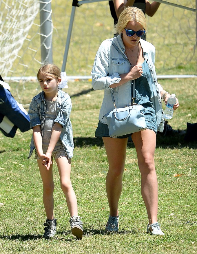 Jamie Lynn Spears & Daughter Maddie in 2015