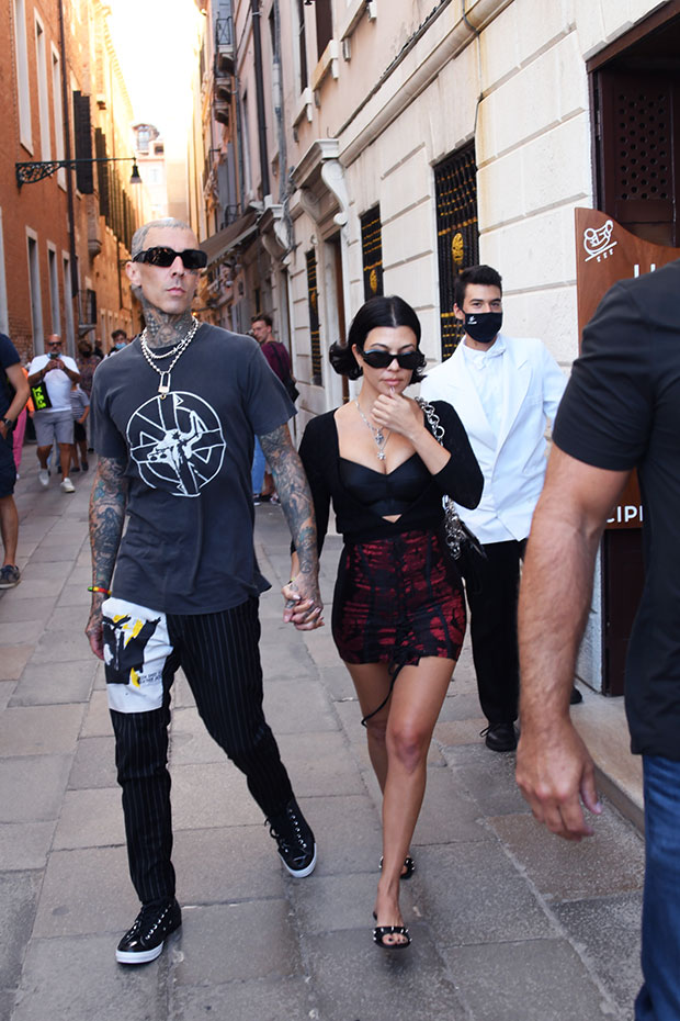 Travis Barker & Kourtney Kardashian