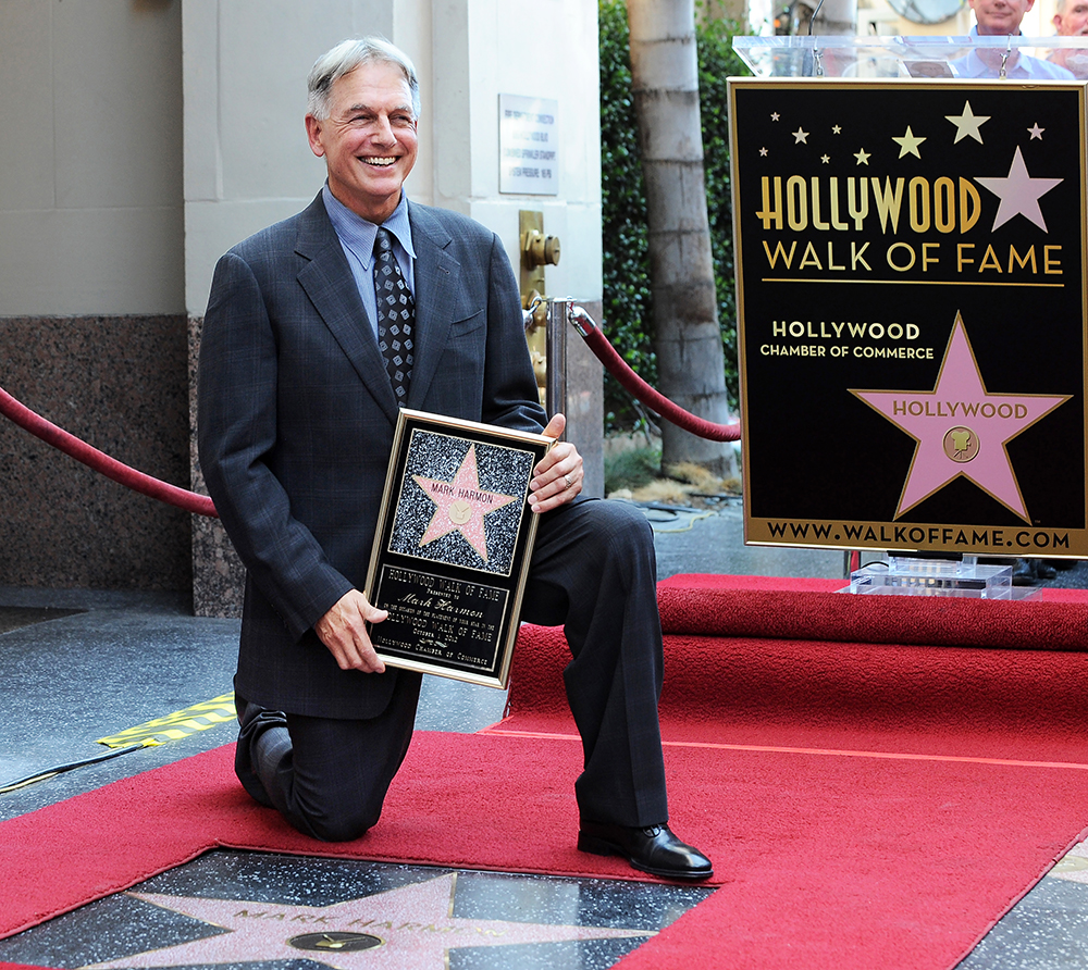 Mark Harmon Hollywood Walk of Fame, Los Angeles, California, United States - 01 Oct 2012