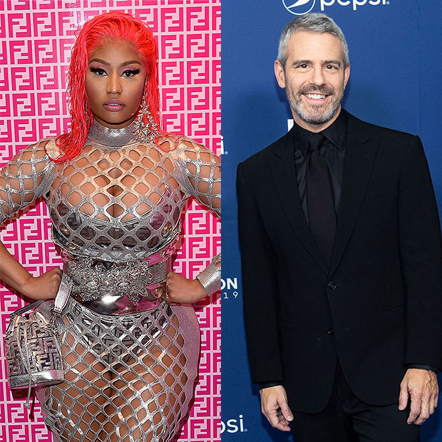 nicki minaj, andy cohen