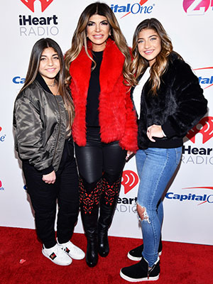 Teresa Giudice & daughters Gia & Milania Giudice