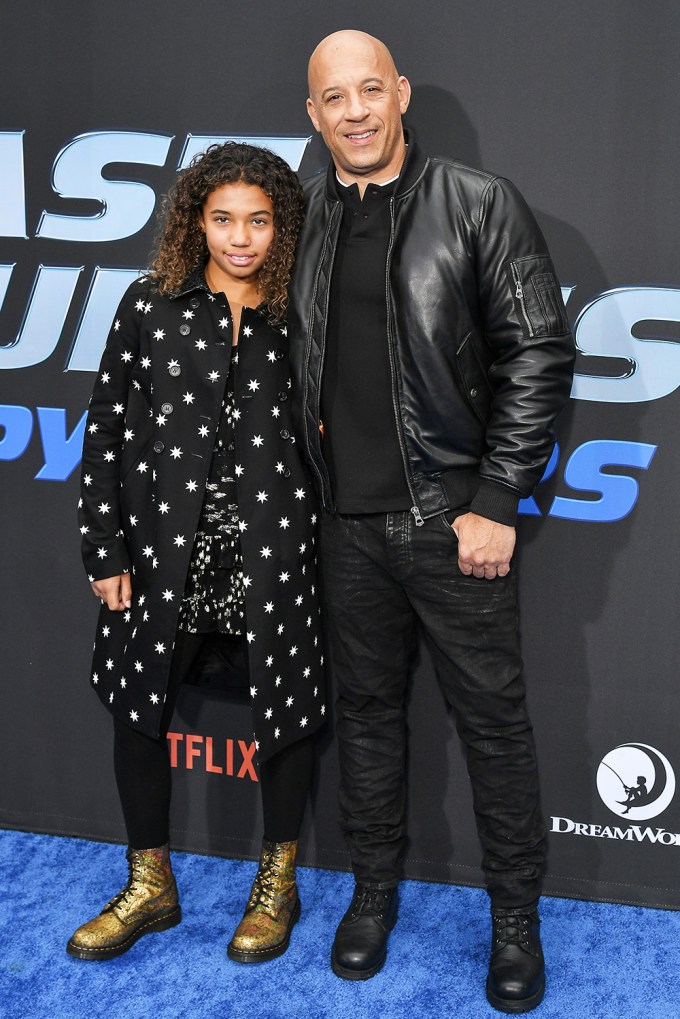 Vin Diesel & Hania Riley Sinclair