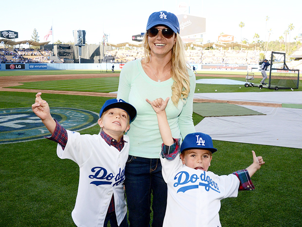 Britney Spears & Sons Jayden & Sean