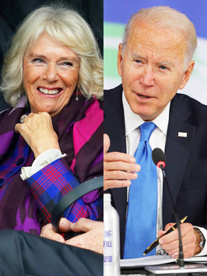 Camilla Parker Bowles, Joe Biden