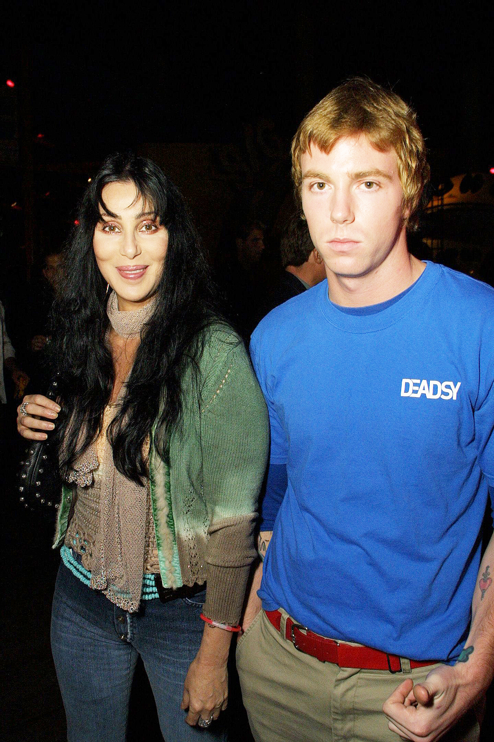 Cher and son Elijah Blue Allman
'Ghost World' Premiere, Snata Monica, America - 18 July 2001
July 18, 2001: Santa Monica, CA
Cher and son Elijah Blue Allman 
Stuff Magazine presents 'STUFFLAND', a night of living dangerously. The event takes place at the Santa Monica Pier and will have traditional theme park rides and games with a Stuff Magazine Twist! 
Photo®Berliner Studio/BEI