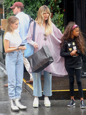 heidi klum and her daughters