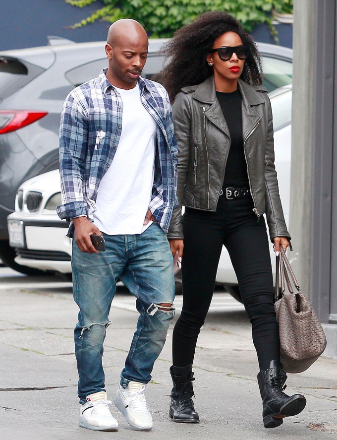 Kelly Rowland & Tim Weatherspoon In 2018